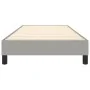 Estructura de cama de tela gris claro 100x200 cm de vidaXL, Camas y somieres - Ref: Foro24-3120492, Precio: 77,13 €, Descuent...