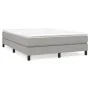 Estructura de cama de tela gris claro 140x200 cm de vidaXL, Camas y somieres - Ref: Foro24-3120516, Precio: 110,40 €, Descuen...