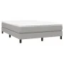 Estructura de cama de tela gris claro 140x200 cm de vidaXL, Camas y somieres - Ref: Foro24-3120516, Precio: 110,40 €, Descuen...