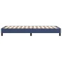 Estructura de cama de tela azul 90x200 cm de vidaXL, Camas y somieres - Ref: Foro24-3120490, Precio: 75,33 €, Descuento: %