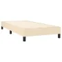 Estructura de cama de tela color crema 80x200 cm de vidaXL, Camas y somieres - Ref: Foro24-3120473, Precio: 93,48 €, Descuent...