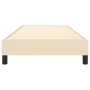 Estructura de cama de tela color crema 80x200 cm de vidaXL, Camas y somieres - Ref: Foro24-3120473, Precio: 93,48 €, Descuent...