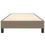 Estructura de cama de tela gris taupe 80x200 cm de vidaXL, Camas y somieres - Ref: Foro24-3120472, Precio: 87,65 €, Descuento: %