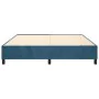 Estructura de cama de terciopelo azul 200x200 cm de vidaXL, Camas y somieres - Ref: Foro24-3121142, Precio: 146,85 €, Descuen...