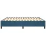Estructura de cama de terciopelo azul 200x200 cm de vidaXL, Camas y somieres - Ref: Foro24-3121142, Precio: 146,85 €, Descuen...