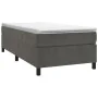 Dark gray velvet bed frame 80x200 cm by vidaXL, Beds and slatted bases - Ref: Foro24-3121085, Price: 87,99 €, Discount: %
