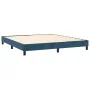 Blue velvet bed frame 180x200 cm by vidaXL, Beds and slatted bases - Ref: Foro24-3120788, Price: 110,51 €, Discount: %