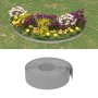 Garden edging 2 pcs gray polyethylene 10 m 15 cm by vidaXL, Garden edging and edging - Ref: Foro24-3155440, Price: 58,52 €, D...