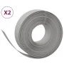 Garden edging 2 pcs gray polyethylene 10 m 15 cm by vidaXL, Garden edging and edging - Ref: Foro24-3155440, Price: 58,52 €, D...