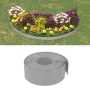 Garden edging 5 units gray polyethylene 10 m 20 cm by vidaXL, Garden edging and edging - Ref: Foro24-3155455, Price: 180,65 €...