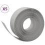 Garden edging 5 units gray polyethylene 10 m 20 cm by vidaXL, Garden edging and edging - Ref: Foro24-3155455, Price: 180,65 €...