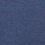 Estructura de cama con cabecero de tela azul 180x200 cm de vidaXL, Camas y somieres - Ref: Foro24-347437, Precio: 127,20 €, D...