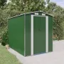Cobertizo de jardín acero galvanizado verde 192x274x223 cm de vidaXL, Cobertizos - Ref: Foro24-3147428, Precio: 386,89 €, Des...