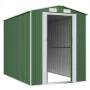 Cobertizo de jardín acero galvanizado verde 192x274x223 cm de vidaXL, Cobertizos - Ref: Foro24-3147428, Precio: 386,89 €, Des...