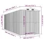 Cobertizo de jardín acero galvanizado verde 192x606x223 cm de vidaXL, Cobertizos - Ref: Foro24-3147432, Precio: 802,18 €, Des...