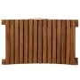 Tumbonas con cojines 2 uds madera maciza acacia blanco crema de vidaXL, Tumbonas - Ref: Foro24-3155473, Precio: 319,33 €, Des...