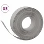 Garden edging 5 units gray polyethylene 10 m 15 cm by vidaXL, Garden edging and edging - Ref: Foro24-3155443, Price: 127,93 €...