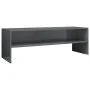 Mueble de TV madera contrachapada gris brillante 120x40x40 cm de vidaXL, Muebles TV - Ref: Foro24-800044, Precio: 52,76 €, De...