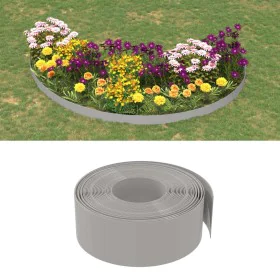 Borduras de jardín 2 uds polietileno gris 10 m 20 cm by vidaXL, Garden edging and edging - Ref: Foro24-3155452, Price: 88,87 ...