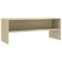 Mueble de TV madera contrachapada color roble 100x40x40cm de vidaXL, Muebles TV - Ref: Foro24-800048, Precio: 50,22 €, Descue...