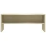 Mueble de TV madera contrachapada color roble 100x40x40cm de vidaXL, Muebles TV - Ref: Foro24-800048, Precio: 50,22 €, Descue...