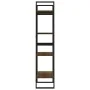 Estantería contrachapada 4 niveles roble marrón 60x30x140 cm de vidaXL, Librerías y estanterías - Ref: Foro24-821311, Precio:...