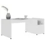 Mesa de centro madera contrachapada blanco 90x45x35 cm de vidaXL, Mesas de centro - Ref: Foro24-802921, Precio: 34,56 €, Desc...