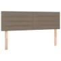 Box spring bed with taupe gray fabric mattress 140x200 cm by vidaXL, Beds and slatted bases - Ref: Foro24-3126329, Price: 455...