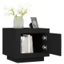 Mesa de centro madera contrachapada negra 51x50x45 cm de vidaXL, Mesas de centro - Ref: Foro24-811800, Precio: 43,25 €, Descu...