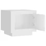 Mesa de centro madera contrachapada blanco 51x50x45 cm de vidaXL, Mesas de centro - Ref: Foro24-811799, Precio: 37,06 €, Desc...