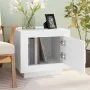 Mesa de centro madera contrachapada blanco 51x50x45 cm de vidaXL, Mesas de centro - Ref: Foro24-811799, Precio: 37,06 €, Desc...