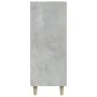 Aparador de madera contrachapada gris hormigón 69,5x34x90 cm de vidaXL, Aparadores - Ref: Foro24-812172, Precio: 80,85 €, Des...