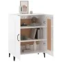 Hochglanzweißes Sperrholz-Sideboard 69,5 x 34 x 90 cm von vidaXL, Sideboards - Ref: Foro24-812147, Preis: 79,22 €, Rabatt: %