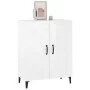 Hochglanzweißes Sperrholz-Sideboard 69,5 x 34 x 90 cm von vidaXL, Sideboards - Ref: Foro24-812147, Preis: 79,22 €, Rabatt: %