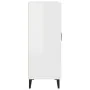 Hochglanzweißes Sperrholz-Sideboard 69,5 x 34 x 90 cm von vidaXL, Sideboards - Ref: Foro24-812147, Preis: 79,22 €, Rabatt: %