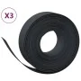 Garteneinfassung 3 Stück schwarzes Polyethylen 10 m 15 cm von vidaXL, Garteneinfassung und Einfassung - Ref: Foro24-3155445, ...