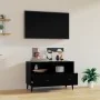 Mueble para TV madera contrachapada negro 80x36x50 cm de vidaXL, Muebles TV - Ref: Foro24-812592, Precio: 64,71 €, Descuento: %