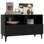 Mueble para TV madera contrachapada negro 80x36x50 cm de vidaXL, Muebles TV - Ref: Foro24-812592, Precio: 64,71 €, Descuento: %