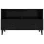 Mueble para TV madera contrachapada negro 80x36x50 cm de vidaXL, Muebles TV - Ref: Foro24-812592, Precio: 64,71 €, Descuento: %
