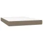 Boxspringbett mit taupegrauer Stoffmatratze 140x200 cm von vidaXL, Betten und Lattenroste - Ref: Foro24-3126729, Preis: 423,6...