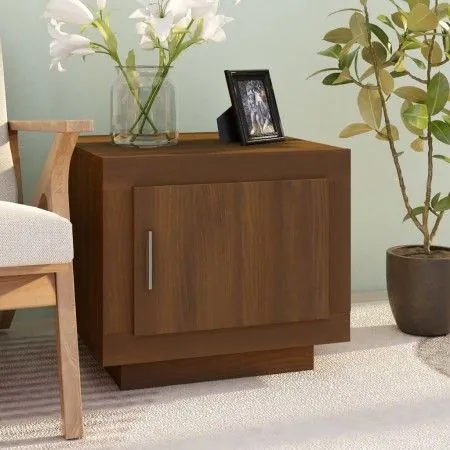 Mesa de centro madera contrachapada roble marrón 51x50x45 cm de vidaXL, Mesas de centro - Ref: Foro24-817230, Precio: 43,29 €...