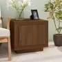 Mesa de centro madera contrachapada roble marrón 51x50x45 cm de vidaXL, Mesas de centro - Ref: Foro24-817230, Precio: 43,29 €...