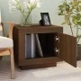 Mesa de centro madera contrachapada roble marrón 51x50x45 cm de vidaXL, Mesas de centro - Ref: Foro24-817230, Precio: 43,29 €...