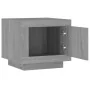 Mesa de centro madera contrachapada gris Sonoma 51x50x45 cm de vidaXL, Mesas de centro - Ref: Foro24-817229, Precio: 37,06 €,...
