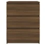 Aparador de madera contrachapada roble marrón 60x35x76 cm de vidaXL, Aparadores - Ref: Foro24-815512, Precio: 80,08 €, Descue...