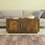 Mesa de centro madera de ingeniería roble ahumado 102x50x45 cm de vidaXL, Mesas de centro - Ref: Foro24-817231, Precio: 65,26...
