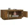 Mesa de centro madera de ingeniería roble ahumado 102x50x45 cm de vidaXL, Mesas de centro - Ref: Foro24-817231, Precio: 65,26...