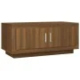 Mesa de centro madera de ingeniería roble marrón 102x50x45 cm de vidaXL, Mesas de centro - Ref: Foro24-817233, Precio: 53,95 ...