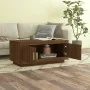 Mesa de centro madera de ingeniería roble marrón 102x50x45 cm de vidaXL, Mesas de centro - Ref: Foro24-817233, Precio: 53,95 ...