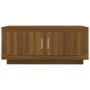 Mesa de centro madera de ingeniería roble marrón 102x50x45 cm de vidaXL, Mesas de centro - Ref: Foro24-817233, Precio: 53,95 ...
